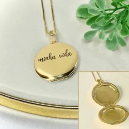 CORRENTE PERSONALIZADO EXPESS RELICARIO FRASES