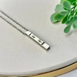 CORRENTE PERSONALIZADO EXPRESS SEU OLHAR AÇO INOX