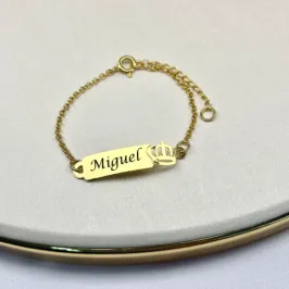 PULSEIRA PERSONALIZADA EXPRESS INFANTIL DE COROA