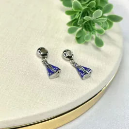 BERLOQUE AÇO PENDURICALHO NOSSA SENHORA MANTO AZUL