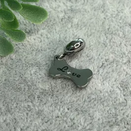 BERLOQUE OSSO DE CACHORRO ESCRITO 