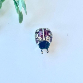 BERLOQUE SEPARADOR JOANINHA E ZIRCONIA CRISTAL