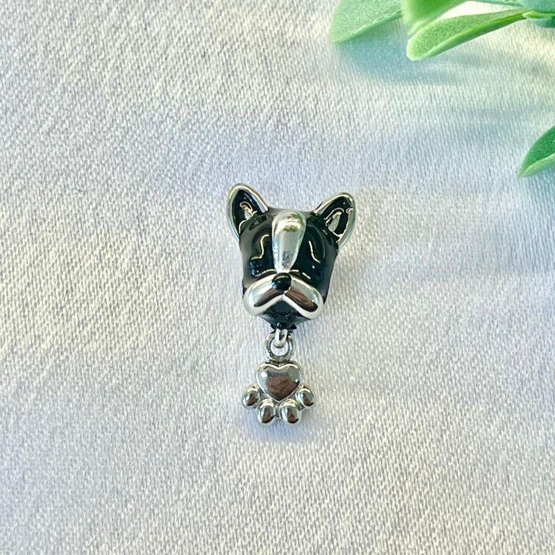 BERLOQUE SEPARADOR BULDOG PRETO E PATINHA
