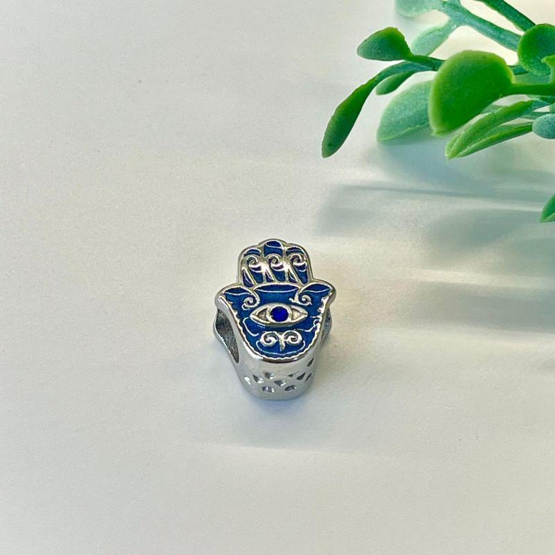 BERLOQUE SEPARADOR MÃO DE FÁTIMA AZUL