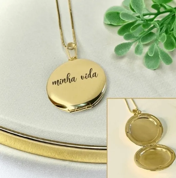 CORRENTE PERSONALIZADO EXPESS RELICARIO FRASES