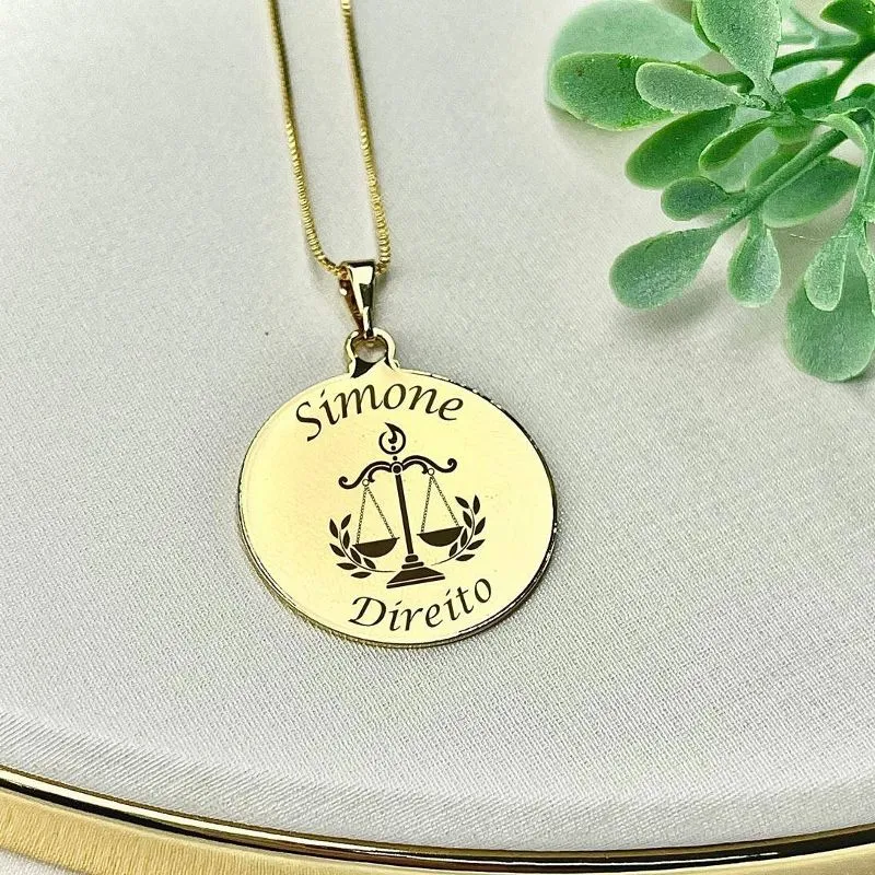 CORRENTE PERSONALIZADO EXPRESS NOME E PPROFISSÃO