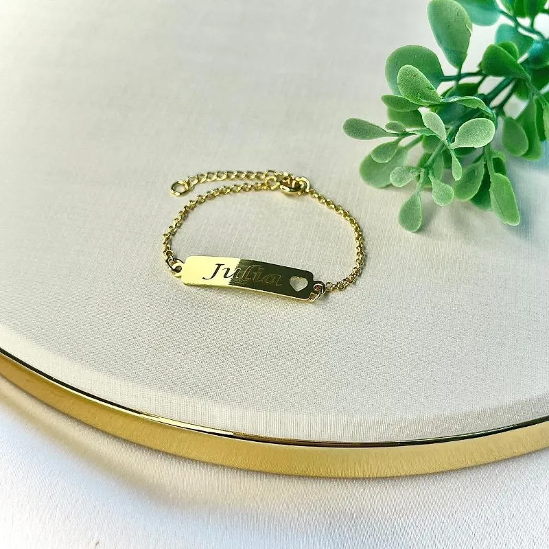 PULSEIRA INFANTIL PERSONALIZADO EXPRESS DE CORAÇÃO