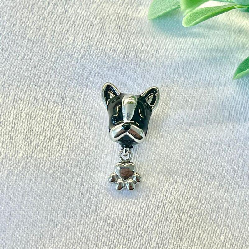 BERLOQUE SEPARADOR BULDOG PRETO E PATINHA