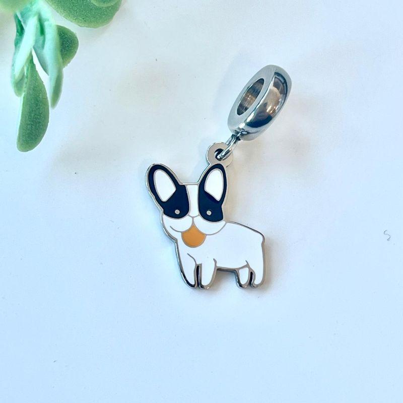 BERLOQUE PENDURICALHO CACHORRO BRANCO
