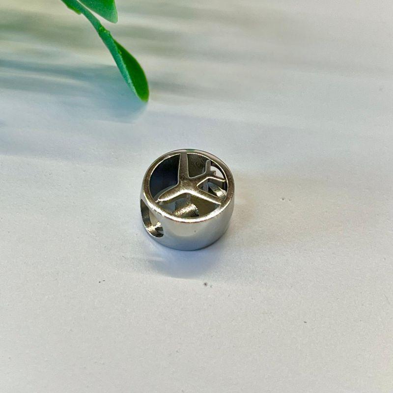 BERLOQUE SEPARADOR REDONDO COM AVIÃO NO CENTRO